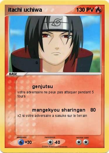 Pokemon itachi uchiwa
