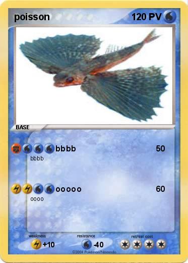 Pokemon poisson