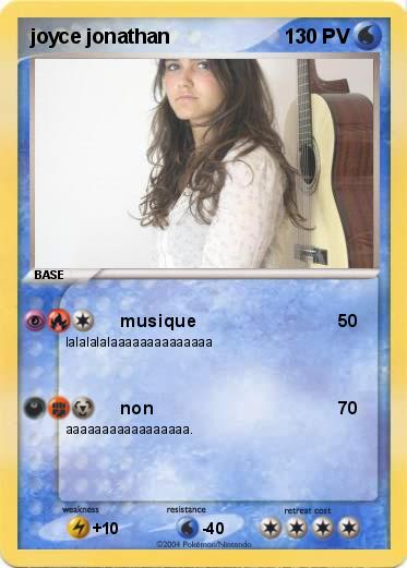 Pokemon joyce jonathan
