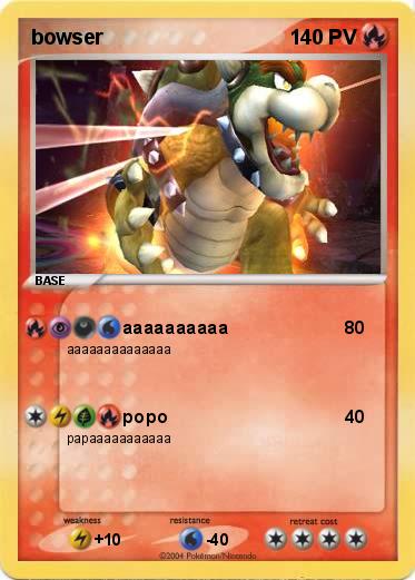 Pokemon bowser