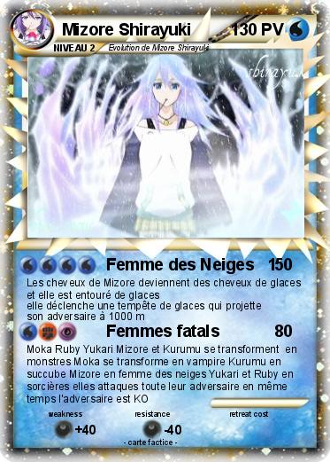 Pokemon Mizore Shirayuki