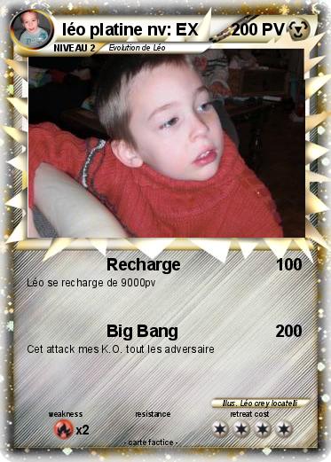 Pokemon léo platine nv: EX