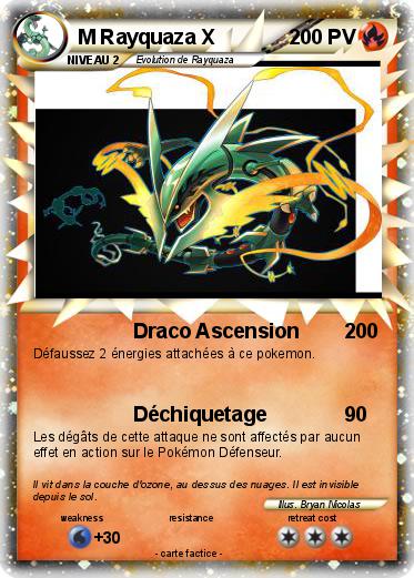 Pokemon M Rayquaza X