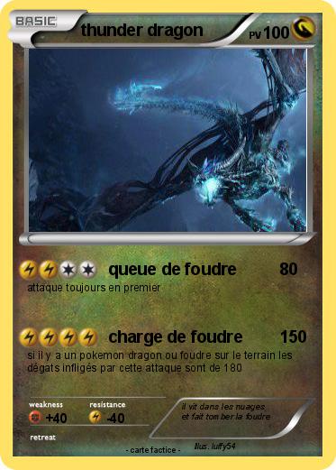 Pokemon thunder dragon