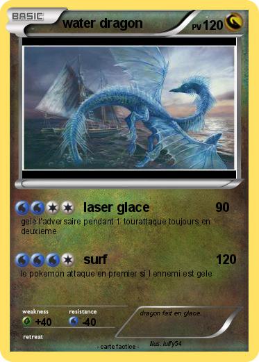 Pokemon water dragon