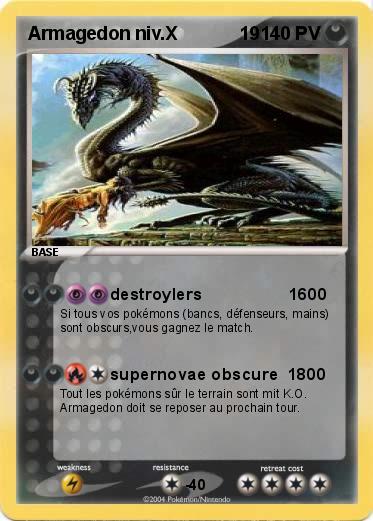 Pokemon Armagedon niv.X            19