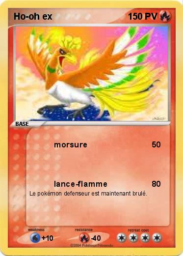 Pokemon Ho-oh ex