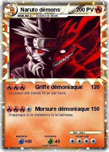 Pokemon Naruto démons