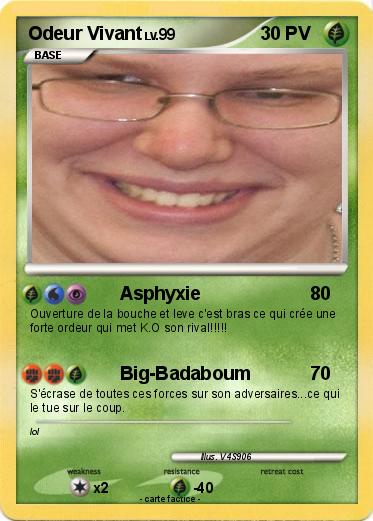 Pokemon Odeur Vivant