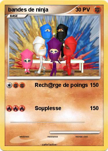 Pokemon bandes de ninja