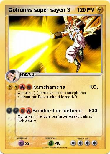 Pokemon Gotrunks super sayen 3