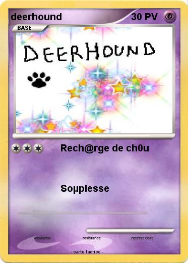 Pokemon deerhound