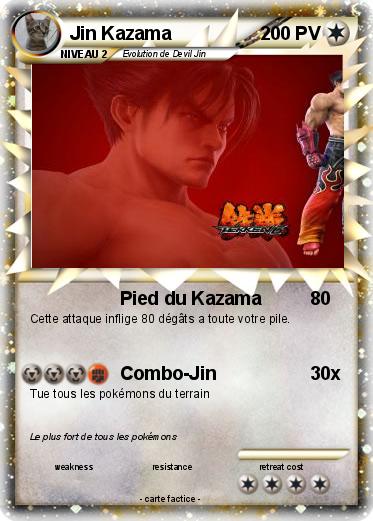 Pokemon Jin Kazama