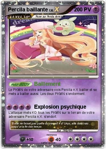 Pokemon Percila baillante
