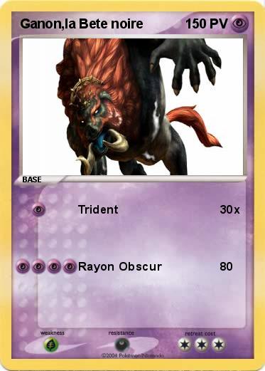 Pokemon Ganon,la Bete noire