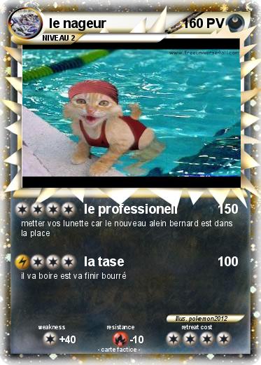 Pokemon le nageur