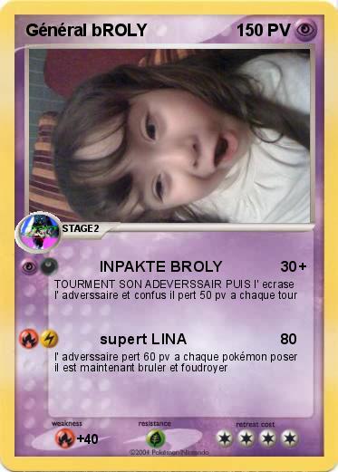 Pokemon Général bROLY