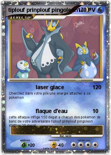 Pokemon tiplouf prinplouf pingoleon