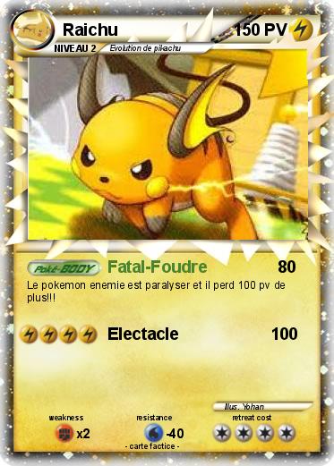 Pokemon Raichu