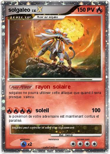 Pokemon solgaleo