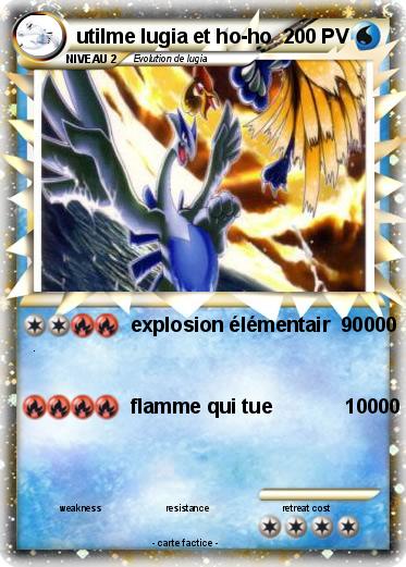 Pokemon utilme lugia et ho-ho