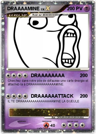 Pokemon DRAAAAMINE
