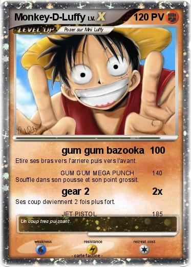 Pokemon Monkey-D-Luffy