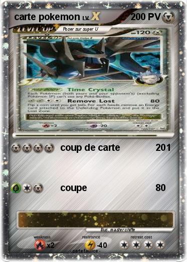 Pokemon carte pokemon