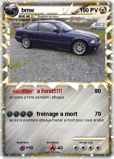 Pokemon bmw