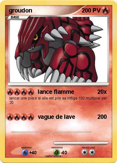 Pokemon groudon