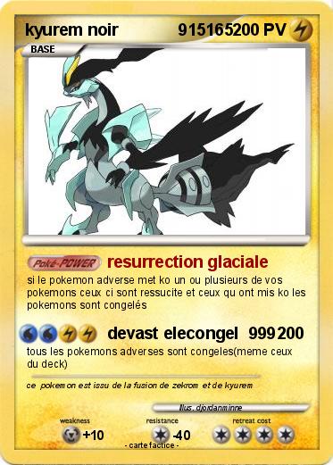 Pokemon kyurem noir             915165