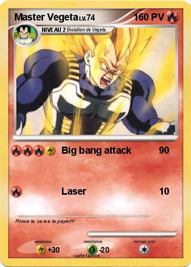Pokemon Master Vegeta