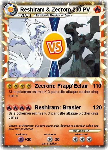 Pokemon Reshiram & Zecrom 2