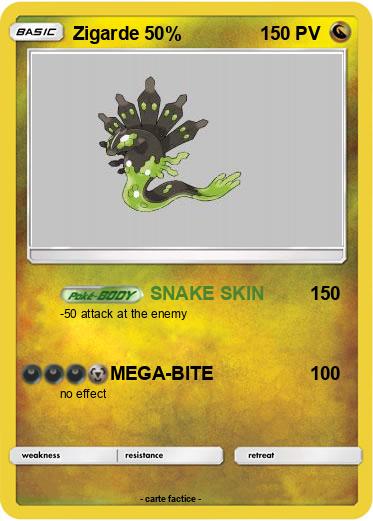 Pokemon Zigarde 50%