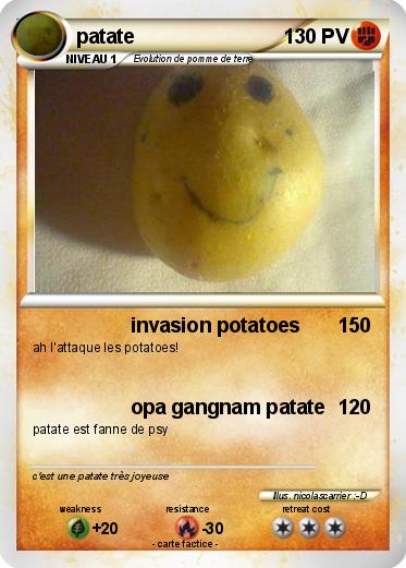 Pokemon patate