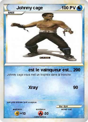 Pokemon Johnny cage