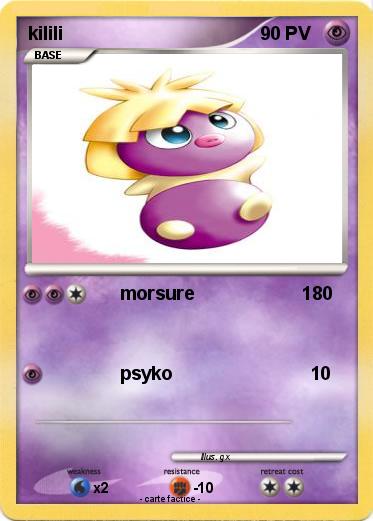 Pokemon kilili