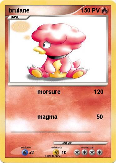 Pokemon brulane