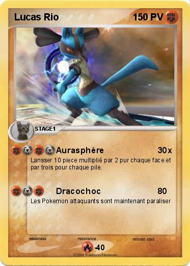 Pokemon Lucas Rio