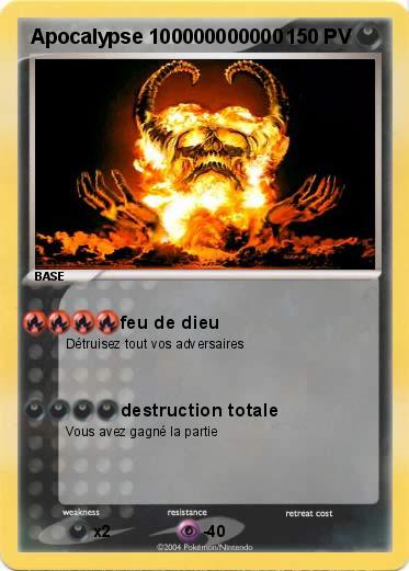 Pokemon Apocalypse 100000000000