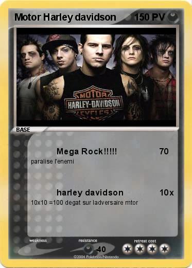 Pokemon Motor Harley davidson