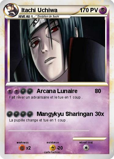 Pokemon Itachi Uchiwa