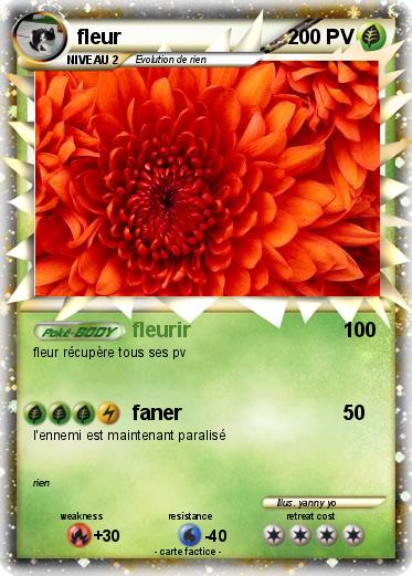 Pokemon fleur