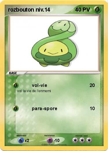 Pokemon rozbouton niv.14