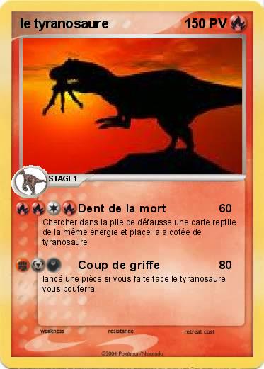 Pokemon le tyranosaure