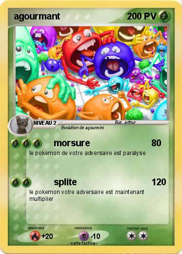 Pokemon agourmant