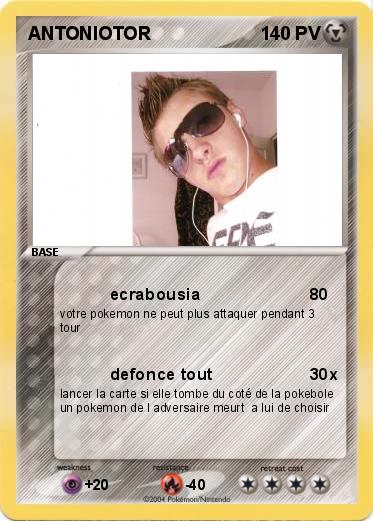 Pokemon ANTONIOTOR