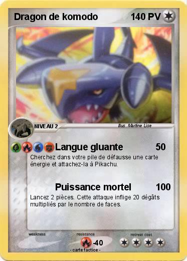 Pokemon Dragon de komodo