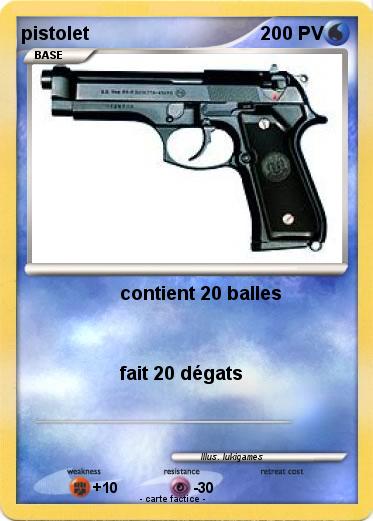 Pokemon pistolet