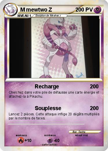 Pokemon M mewtwo Z